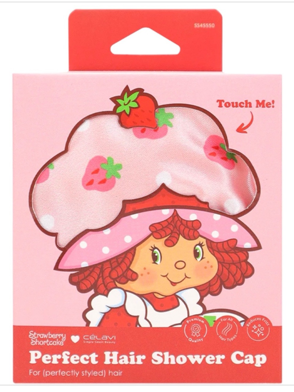 Strawberry Shortcake X Celavi Perfect Hair Shower Cap